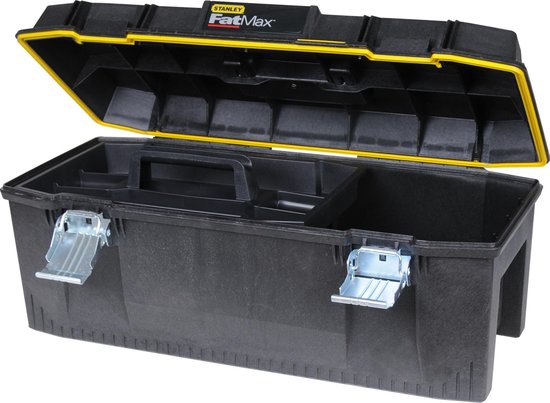 STANLEY FatMax 1-94-749 Heavy Duty Gereedschapskoffer - uitneembare tray - waterdicht