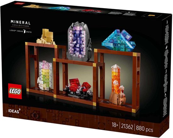 LEGO Ideas Mineralenverzameling Set - 21362