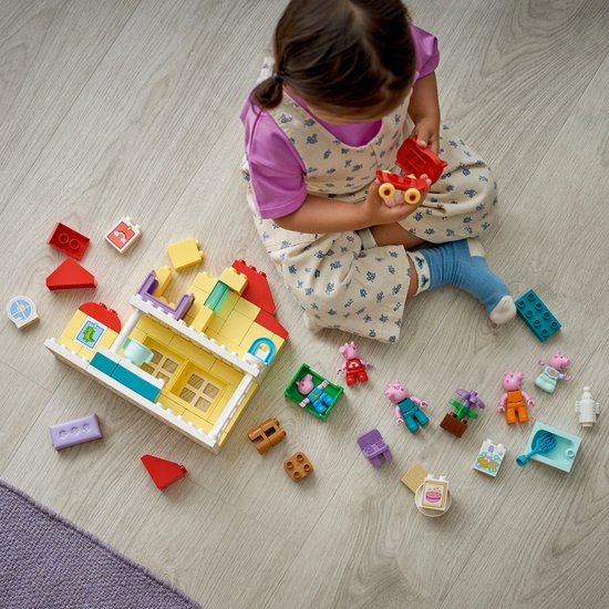 LEGO DUPLO - Peppa Big Familiehuis Dieren Speelgoed voor Peuters met Poppenhuis - 10467