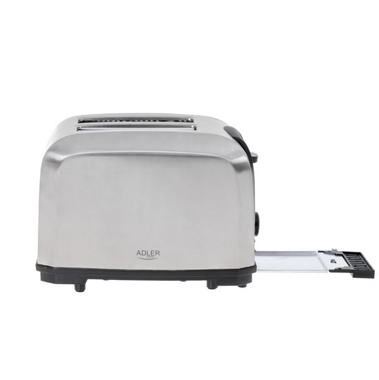 Adler AD3222 - Broodrooster - Toaster met broodjesrooster - 1000 Watt