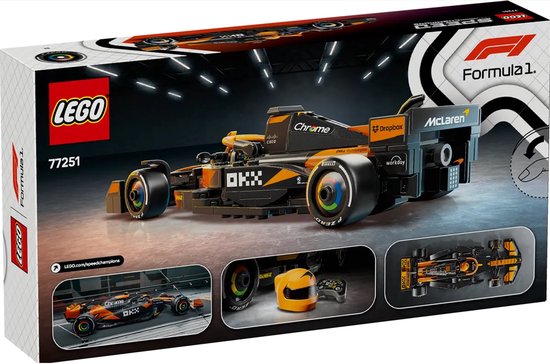 LEGO Speed Champions McLaren F1 Team MCL38 racewagen Set - 77251