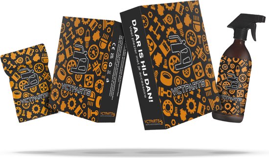AMiO Oranje LED Zwaailicht Noodverlichting met Magneet 18LED 12/24V