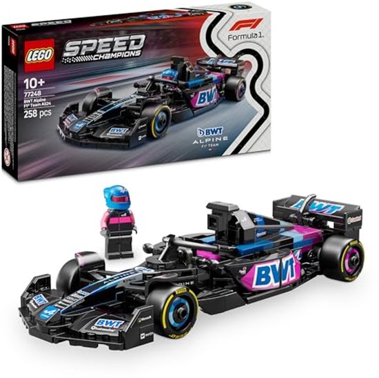 LEGO Speed Champions BWT Alpine F1 Team A524 racewagen Set - 77248
