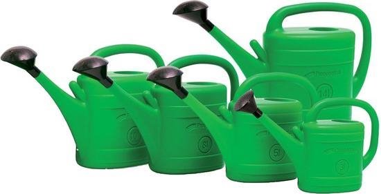 Prosperplast Gieter - groen - kunststof - broeskop - 14 liter - gieters voor buiten