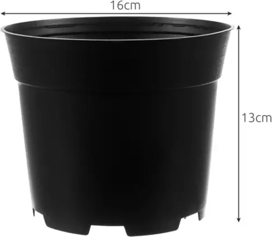 Gardlov Production Pot Set van 500 - Duurzame en Flexibele Tuinpotten