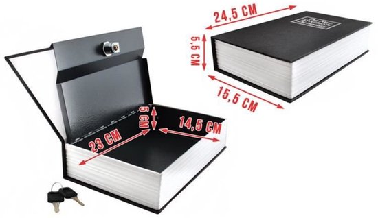 Malatec Kluis Verborgen als Boek - Veilig en Discreet