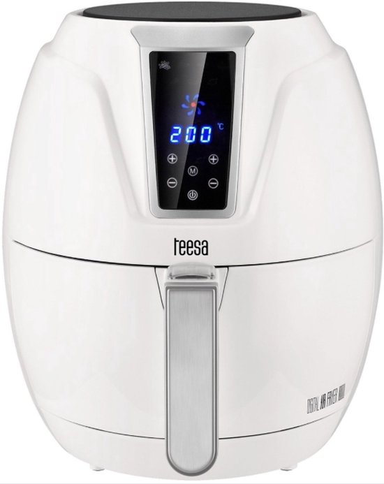 Teesa TSA8046W - Digitale airfryer, 3,2 liter, wit