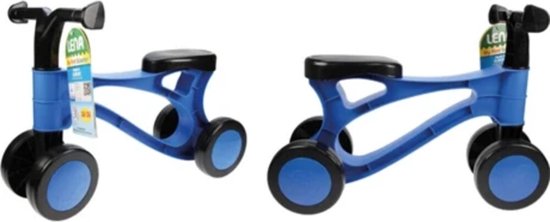 Lena Loopfiets Blauw / Zwart