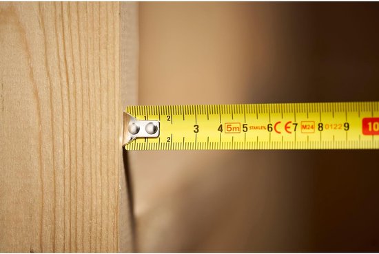 STANLEY Tylon 1-30-657 - Rolbandmaat - 8m lang - 25mm breed
