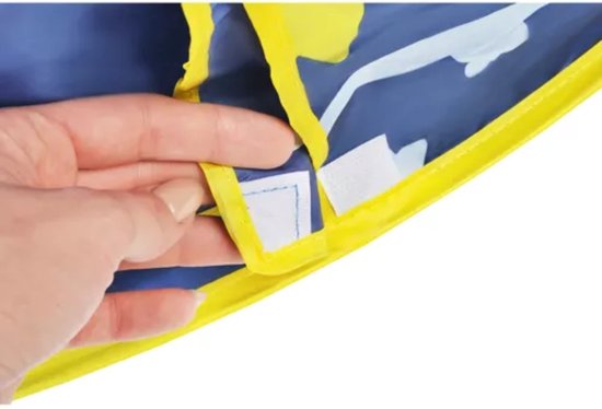 Kruzzel Koninklijke Tent voor Kinderen - Opvouwbaar en Veilig - 135x105 cm - Donkerblauw