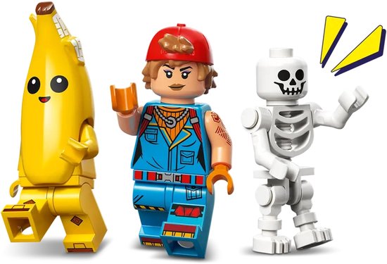 LEGO® Fortnite® Peely en Sparkplugs Kamp - 77075