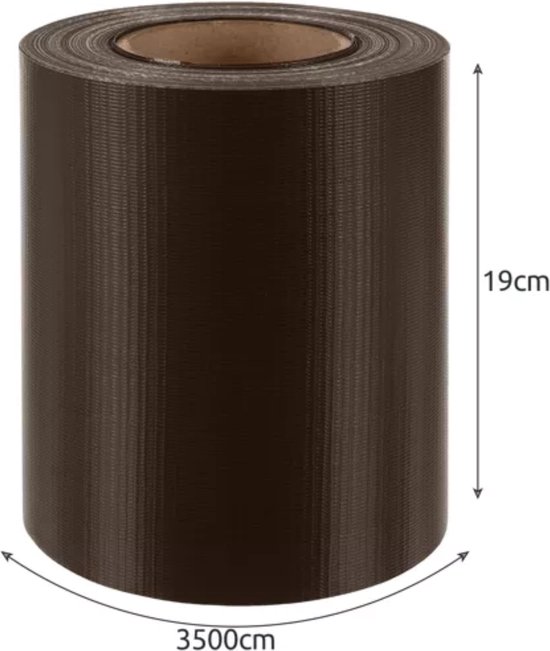 Gardlov Vlechtband Hekwerk - 450g - 19cmx35m - Bruin