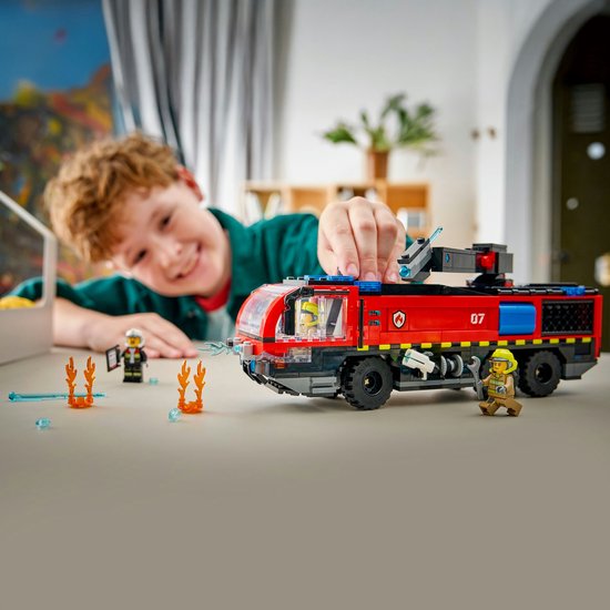 LEGO - Brandweertruck - Luchthavenmodel - Sets 4+