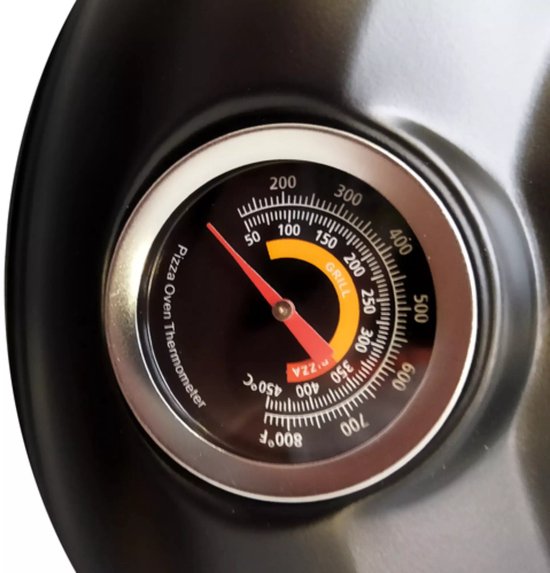 Ruhhy elektrische pizzaoven 420°C met keramische steen – compact, snel en met accessoires
