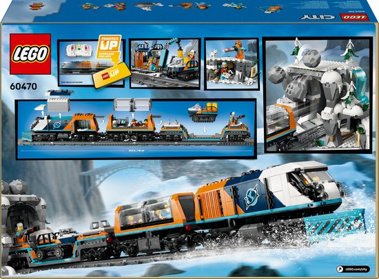 LEGO City Onderzoekstrein op de Noordpool Voertuig Speelgoed - 60470