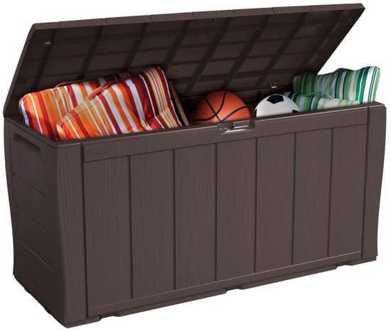 Outdoor Opbergkist - 270 liter - Bruin - Waterdicht