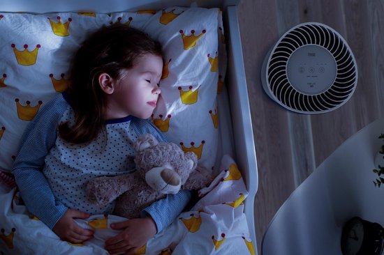 Teesa Luchtreiniger Pure Life P500 – HEPA Filter & Koolstoffilter – Luchtzuiveraar voor Slaapkamer, Woonkamer of Kantoor – Verwijdert Allergenen, Fijnstof, Geuren & Rook – Stil en Efficiënt