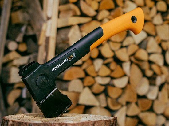 Fiskars X-serie X14 Kloofbijl - Handbijl - Bijl - Hakbijl voor Hout - XS