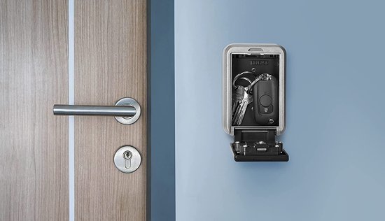 Virone Mini sleutelkluis met combinatieslot en rubber cover