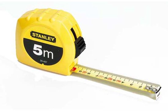 Stanley - Rolbandmaat 5m - 19mm (kaart)