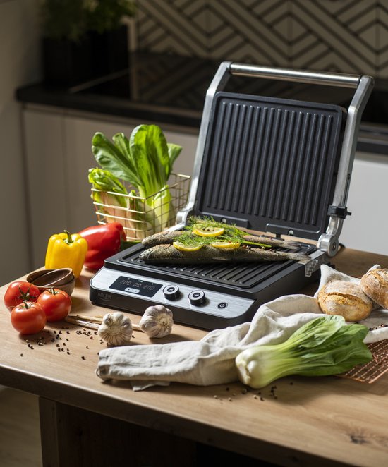 Adler AD 3059 - Electric grill - LED - 2in1