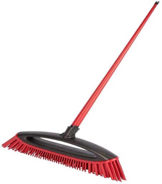 Vileda - Bezemborstel - Always Clean Pet Pro borstelset, rood, medium
