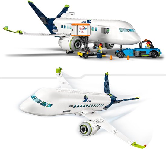 LEGO City Passagiersvliegtuig Vliegtuig Speelgoed Set - 60367