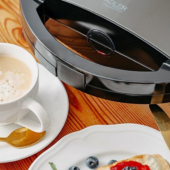 Tosti apparaat Adler AD 3069 Zwart