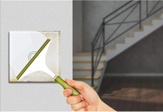 Maclean - Aanrakingsomschakelingsschakelaar Lichtschakelaar Kruisschakelaar Muurschakelaar Trapschakelaar met Kleurverandering LED Achtergrondverlichting Inbouwschakelaar 1-Vouw Rond Wit