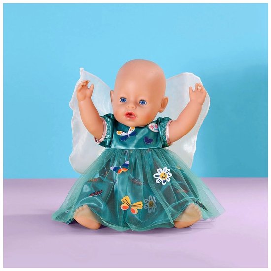 BABY born - Fairy Dress - Met Vleugels - 43 cm