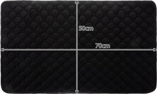 Purlov Herbruikbare Hygiënische Onderlegger 70x50 cm: Comfort voor Uw Huisdier
