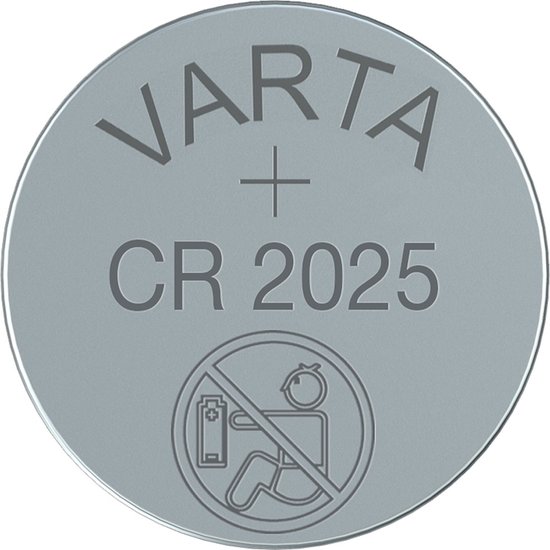 Varta Knoopcel Batterij - Cr 2025 - Lithium Professioneel - 3 Volt