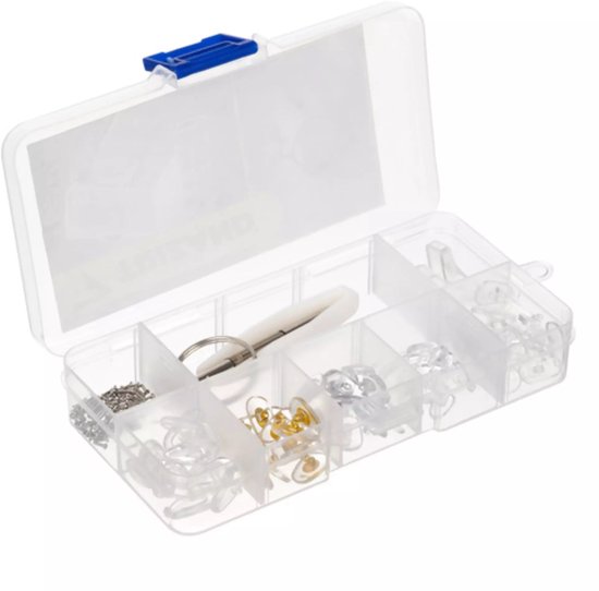 Trizand Brillen Reparatieset 126-delig – Incl. Neuspads & Schroeven