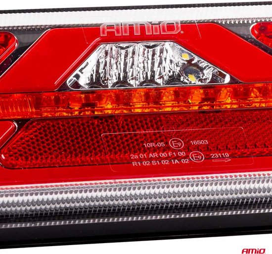 Combinatie LED-achterlicht AMiO RCL-02-L dynamisch, links