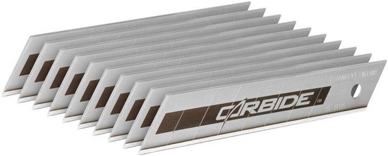 STANLEY Carbide Reserve Afbreekmessen 18mm (10 stuks)