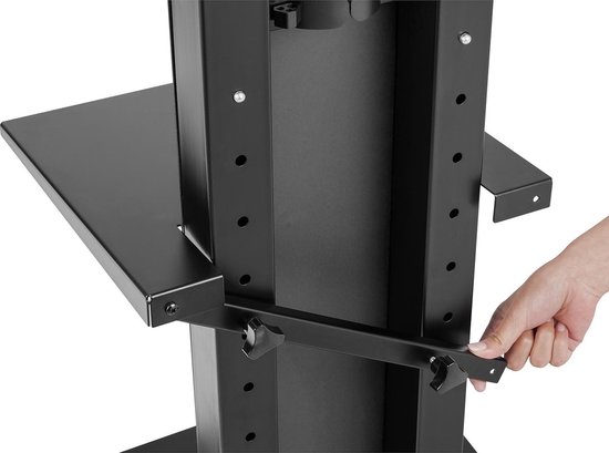 Professionele TV Standaard voet met een plank Maclean MC-865 max 40kg houder