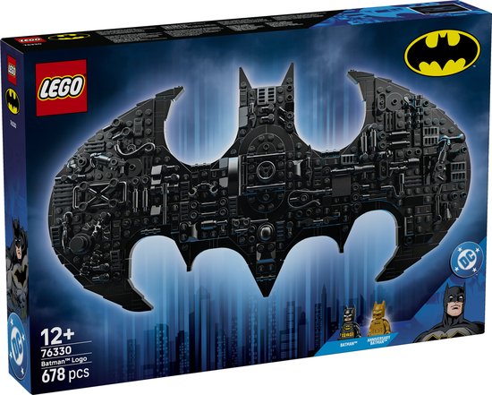 LEGO DC Batman: Batman Logo Bouwpakket voor Kinderen - 76330