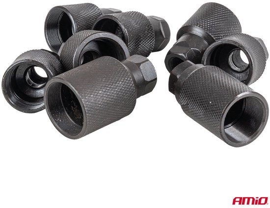 AMiO Pneumatische Injector Trekker Set 24 stuks - Professionele Diesel Injector Verwijder Tool