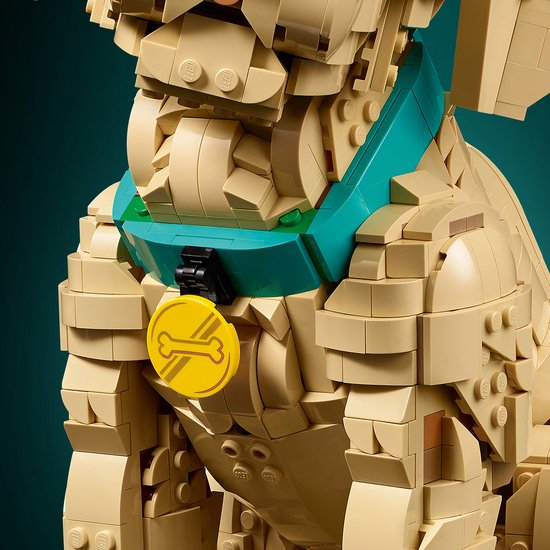 LEGO® Icons Golden Retriever Puppy - Decoratieve Dierenfiguur - Bouwset voor Volwassenen - 11384