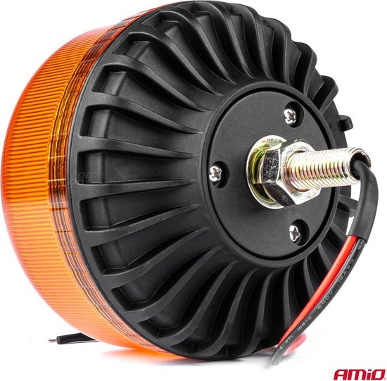 AMiO Stroboscoop Zwaailicht Waarschuwingslamp W03SB 36LED 12/24V IP56 Oranje R65 R10