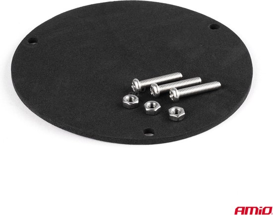 AMiO Stroboscoop Zwaailicht Waarschuwingslamp W03B 3BOLT 36LED 12/24V IP56 Oranje R65 R10