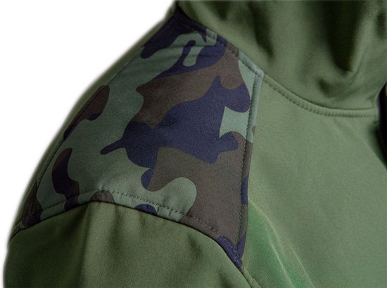 SOFTSHELL JACK CAMO, MAAT XXL
