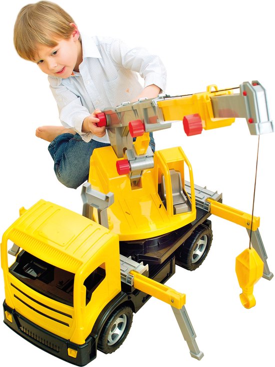 Lena GIGA TRUCKS Kraanwagen - Kraan truck van 1,15 meter - Vanaf 3 jaar