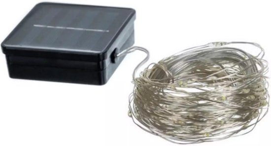 Gardlov Solar Lichtslinger 15m IP44 - Waterdichte Buitenverlichting - 8 Verlichtingsmodi