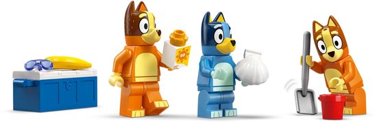 LEGO® Bluey: Bluey's Autorit naar het Strand, Bouwset - 11202