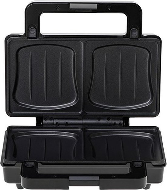 Tosti apparaat Adler AD 3073 Zwart Zilverkleurig