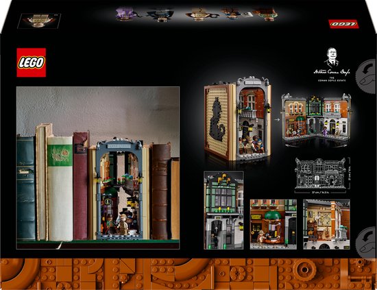 LEGO® Icons Boekensteun: Sherlock Holmes, Bouwset - 10351
