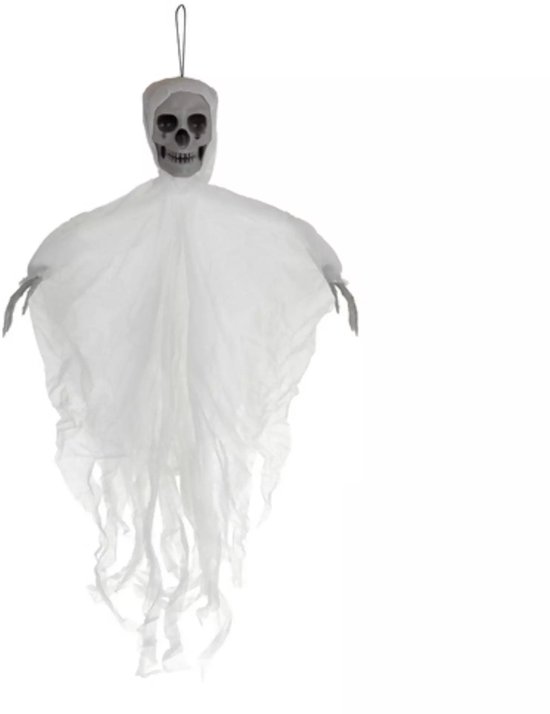 Ruhhy Halloween – Hangend Skelet – Wit – Realistisch – Lichtgewicht – Herbruikbaar