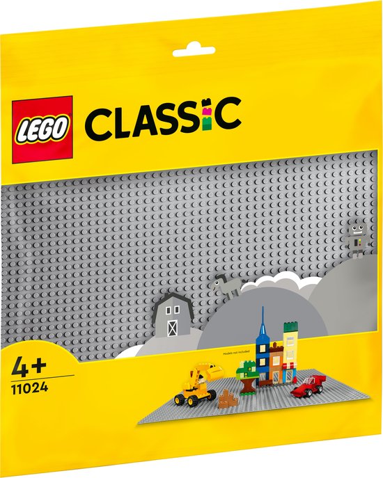 LEGO Classic Grijze Bouwplaat - 11024