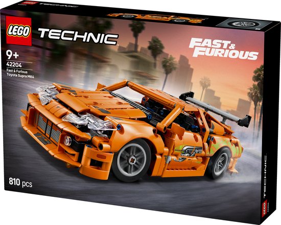 LEGO® Technic Fast and Furious Toyota Supra MK4 set - 42204